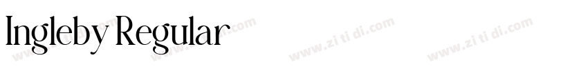 Ingleby Regular字体转换 Ingleby Regular字体转换